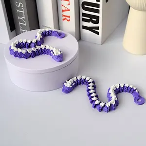 3D Printed Cute Copper Coin Spirit Snake Ornament, Halloween Gift, Fantasy Lover Exclusive, Durable Desktop Decoration