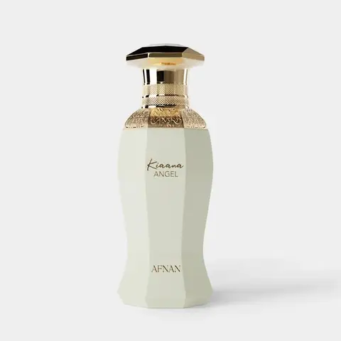 Afnan Kiaana Angel Arabian EDP Spray for Women, 3.4Oz Floral Fruity Fragrance - Self Care Products with Playful Sweet Top, Tonka Sandalwood Notes, Single Item