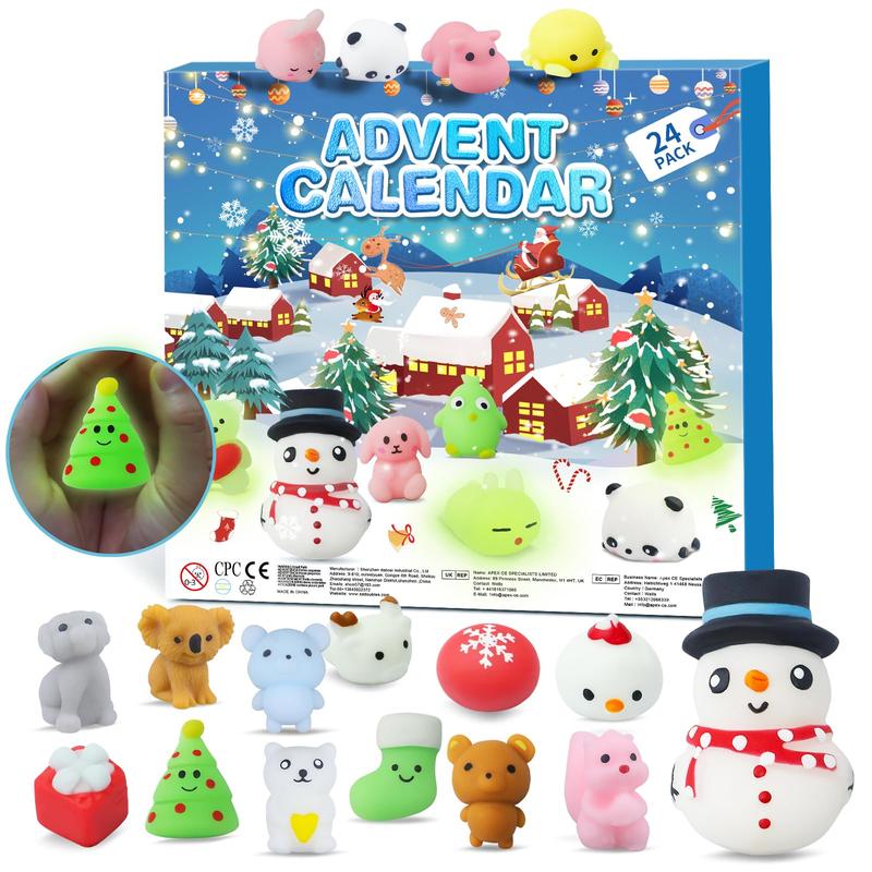 Advent Calendar 2025 Luminous Mochi 24 Days Of Christmas Countdown ...