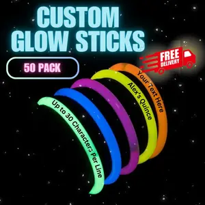 Personalized Glow Sticks for Parties & Events