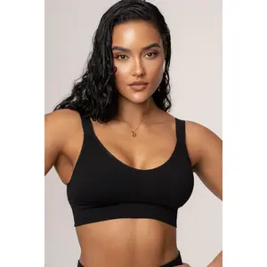 Black New Flow Active Top