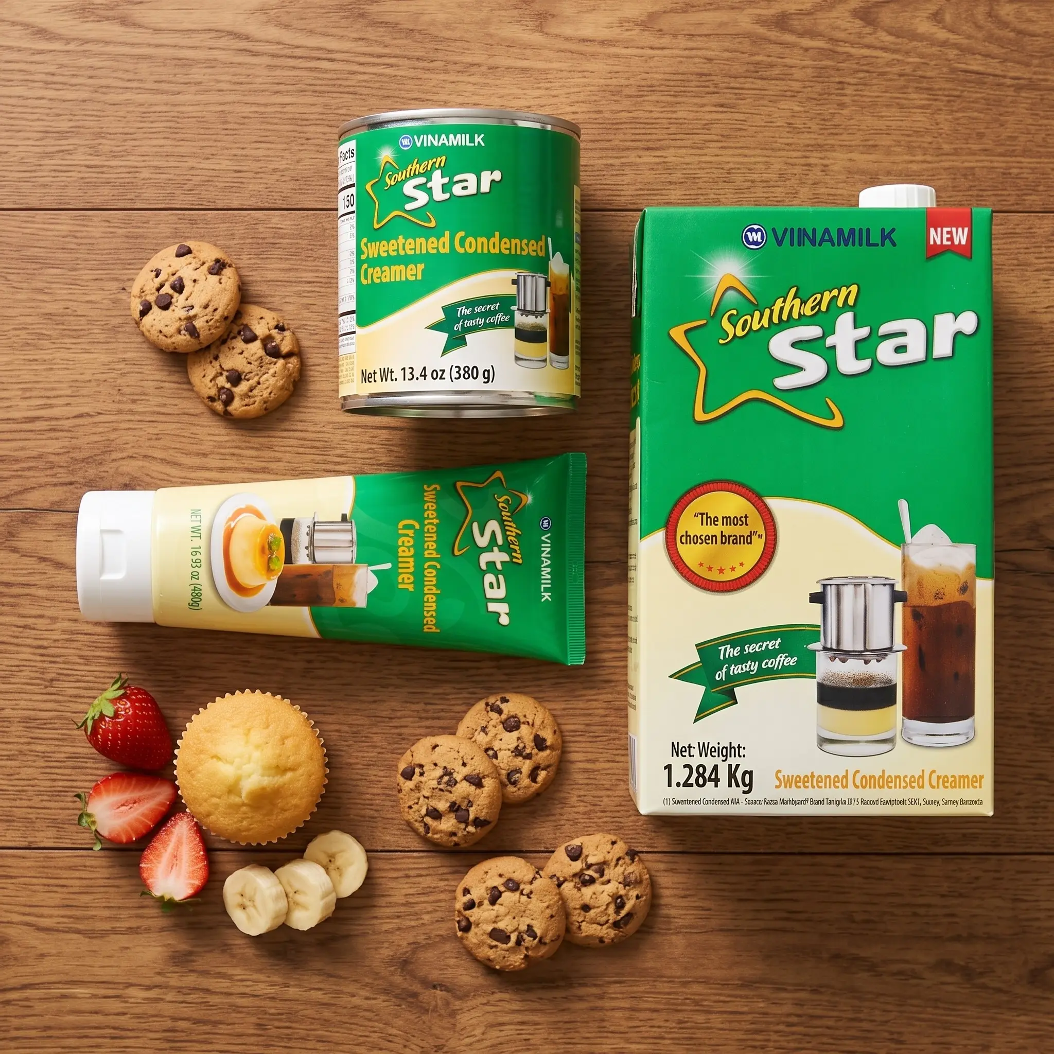 [Vinamilk] Phuong Nam Green Star Sweetened Condensed Milk