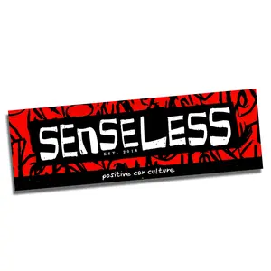 Senseless Cherry Cola 90's Style Car Slap Sticker