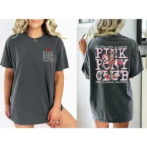 Pink Pony Club Comfort Colors T-Shirt, I'm Gonna Keep On Dancing, Unisex,Casual Women's Shirt, Men Clothing Graphic Shirt, Cotton Top Womenswear