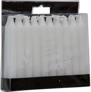 CHIME Set of 20 piece WHITE 4” ritual candles