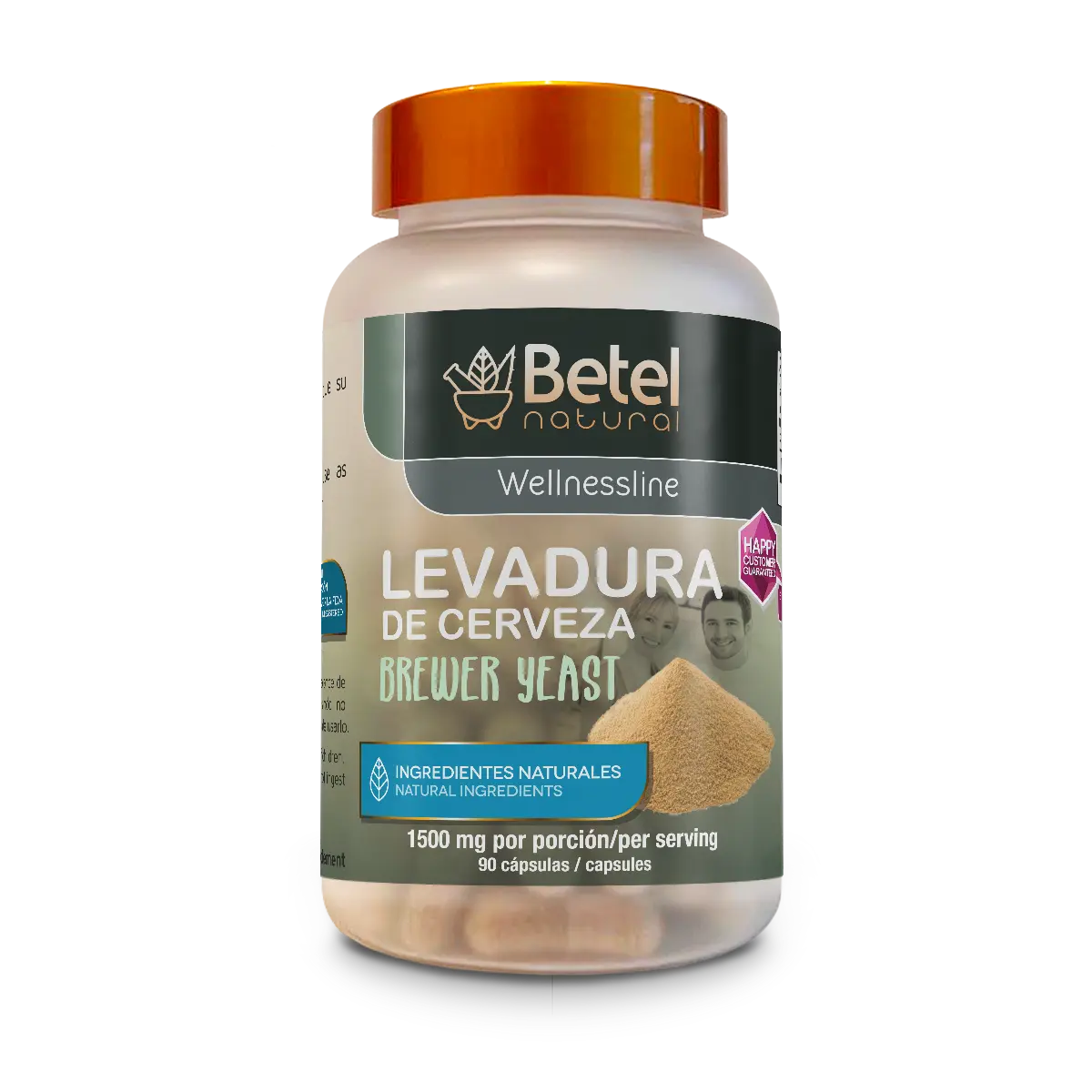 Betel Beer Yeast Herbal Supplement - 90 Capsules, Organic All Natural Vegan Herbs Complex B Dietary Supplement for Adults, All Natural Supplement, 1500 Mg Per Serving