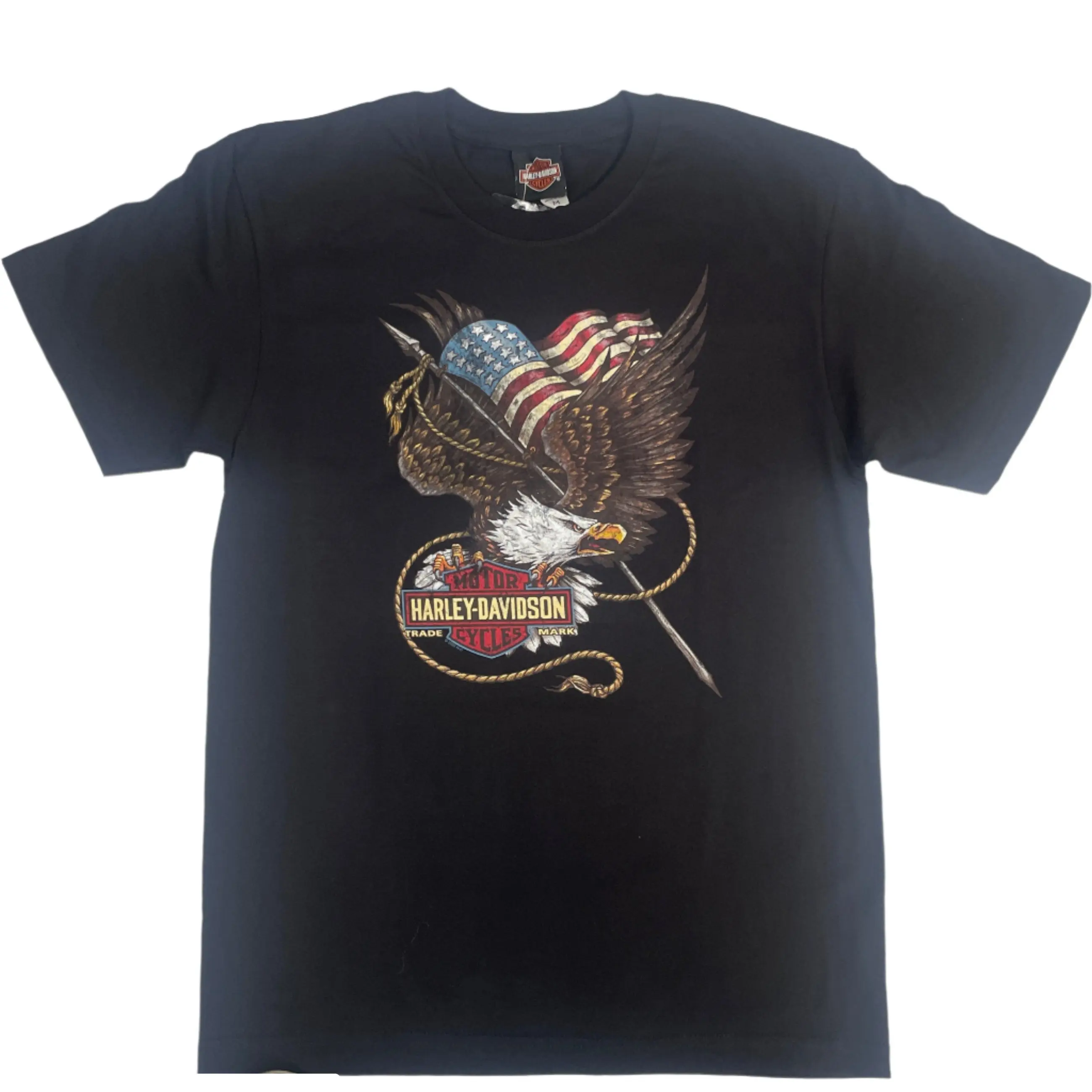 Buddy Stubbs Harley-Davidson Vintage Eagle Men's T-Shirt Black