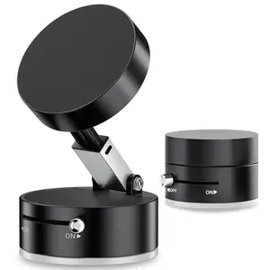 Universal Strong Magnetic Phone Holder, Vacuum Suction Cell Phone Car Mount for Dashboard, Hands-Free Use for Home, Gym & Office, Ideal Gift