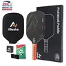 ALLWAKE USAPA Approved Carbon Fiber Pickleball Paddles - 3k Friction Surface, Durable, Lightweight Rackets for Adult Pickleball Performance, Adults