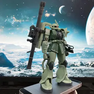 Hg 1/144 Gto Ms-06c-6/R6 Zaku 2 Type C-6 Action Figure Robot Mecha Assembly Model Kit Collectible Figurines Model Doll Toys Gift