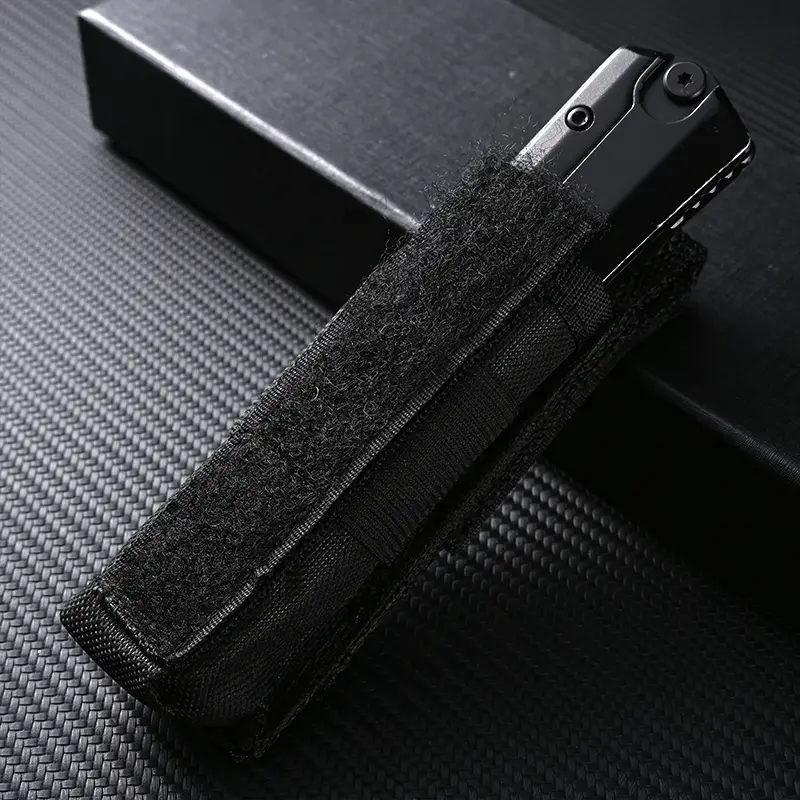 Matte black daily multi-purpose carry-on knife, a multi-functional portable pocket knife for camping, and a multi-functional portable pocket tool for camping.