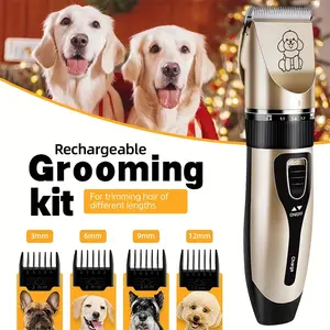 Professional Pet Electric Clipper Kit For Dogs, Specialized Hair Clipper Head For Leaving Hair, Professional Grooming Tool For Pet Shops, Suitable For Teddy And Cats