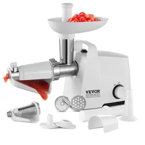 fathersdaygift VEVOR Electric Tomato Strainer, 300W Tomato Sauce Maker Machine, 4 LBS/Min Food Strainer and Sauce Maker, Pure Copper Motor Food Mill with Reverse Function for Tomato Strawberry Blueberry Sauce