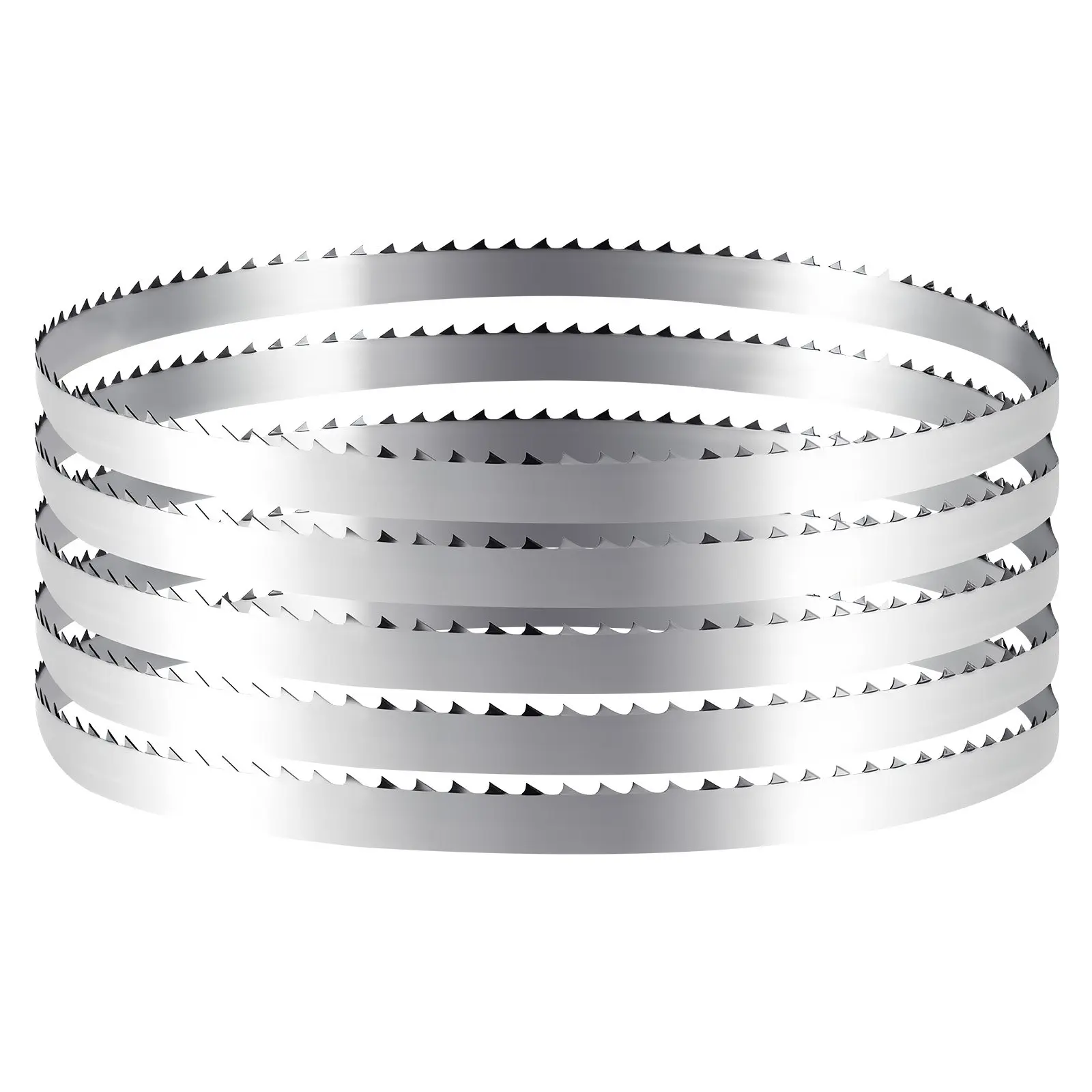 【Summerfinds】VEVOR Bandsaw Blade, 72 Inch Length, 4 TPI Band Saw Blade with 18 HRC Hardened Sharp Teeth, SK5 High-Strength Carbon Steel, 0.5 Inch Width, Replacement for Major Woodworking Band Saw Brands, 1 Pack