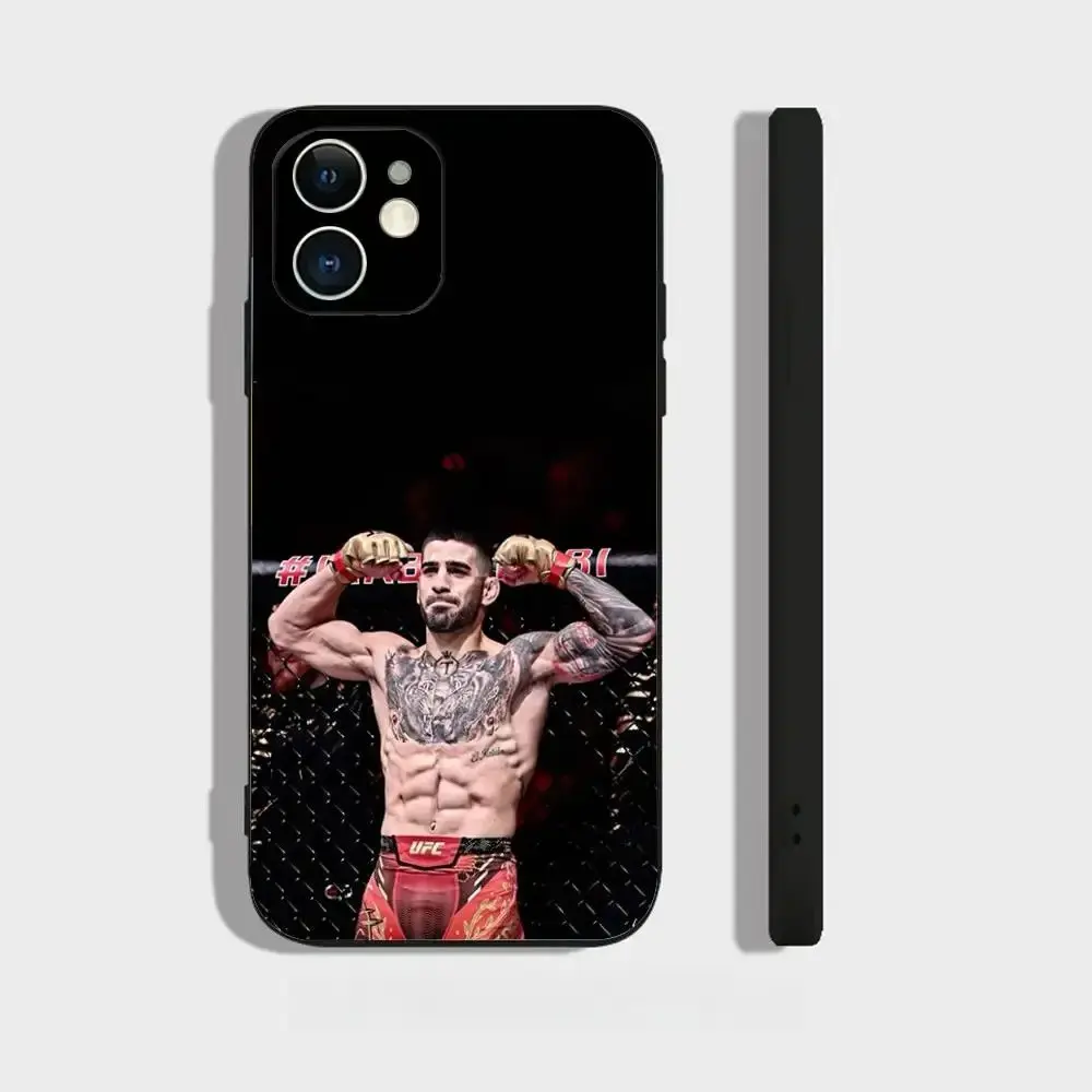 UFC Superstar Elijah Topria-Designed Liquid Metal Smartphone Case, Handheld Cellphone Protection for iPhone 12/13/14/15/16/17 Devices, Soft, Smooth, Skin-Friendly Full-Coverage Protective Case, Casing