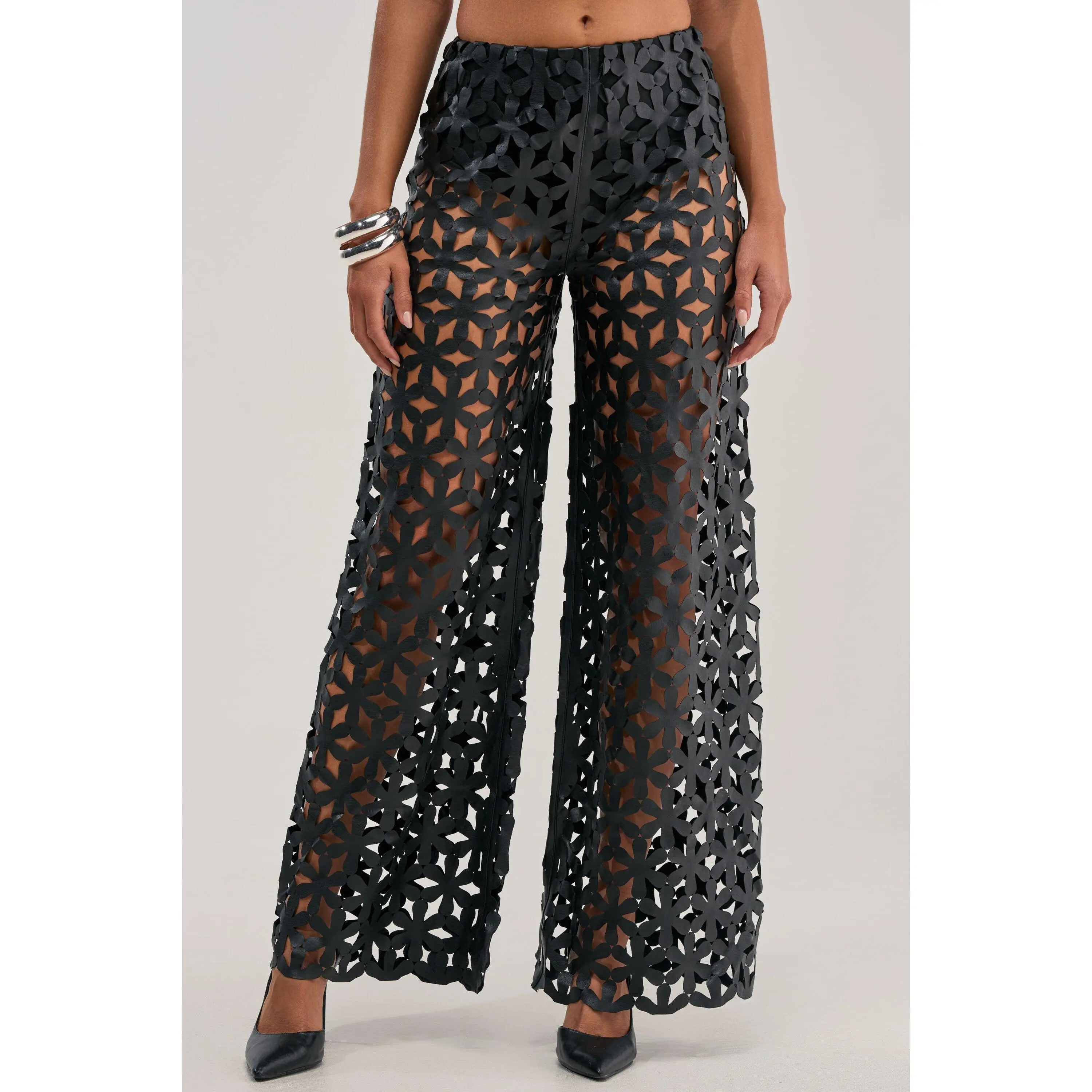 LEAH TROUSER IN BLACK