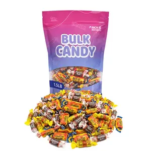 Rich & Richers 1.5lb Vintage Chewy Candy Mix Tootsie Roll Bit-O-Honey Mary Jane Bulk Sweets Nostalgic Treats Back to School Snacks Peanut Butter Honey