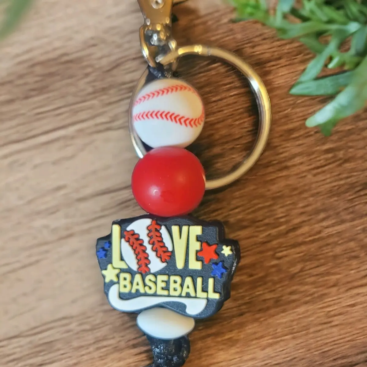 Baseball Keychain