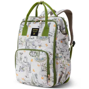 Wide Open Frame Diaper Bag Backpack