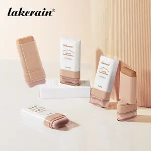 Matte Foundation Stick with With Brush, Waterproof, Sweatproof, Long Lasting Foundation, Lightweight Sheer-to-Medium Coverage, Natural Skin-Like Finish, Oil-Control Makeup Stick, Breathable Formula, Travel-Friendly, 5 Shades Optional, Facial Cosmetics