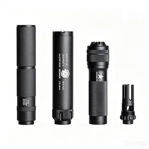 Metal silencer cap combination, Jingji SLR PDX, Sima M4, Sijun 416, Bohan SLR accessories, soft bullet decoration.