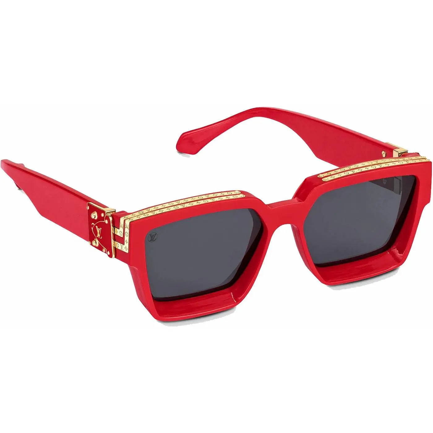 サングラス レッド VUITTON LOUIS Louis Accessories Plastic Red Sunglasses Z0985U Supreme Vuitton 小物