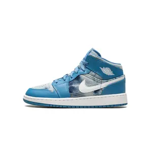 Air Jordan 1 Mid GS "Washed Denim" DM8951 400