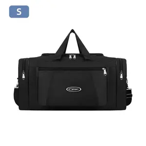 Large Capacity New Travel Duffel Bag Shoulder Sports Bag Women Waterproof Oxford Foldable Big Travel Bag Men Fitness Luggage sac Athletic Bag