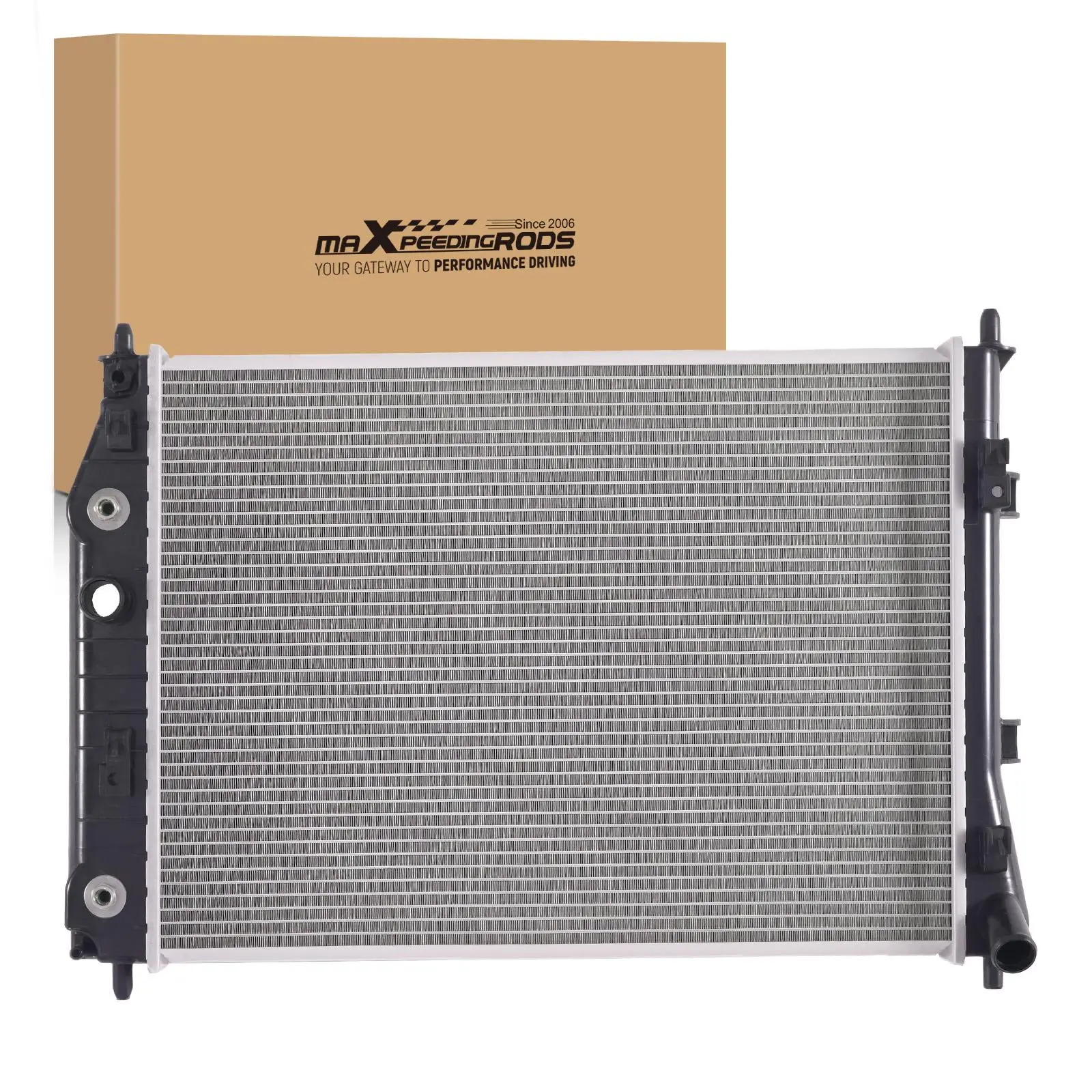 Aluminum Cooling Radiator compatible for Chevrolet Corvette 7.0L 2005-2013 CU2714