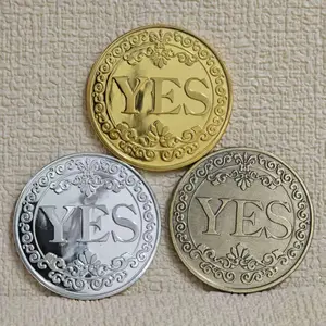 Decision Coin Yes/no Magic Coin Virtual Play Game Coin Lucky Craft Small Gift, Decision Coin for Games & Crafts, Perfect Luck Token