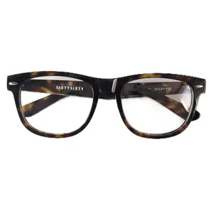 Wayfarer Fashion Acetate Frames Oversized Tortoiseshell Design 55-21-150