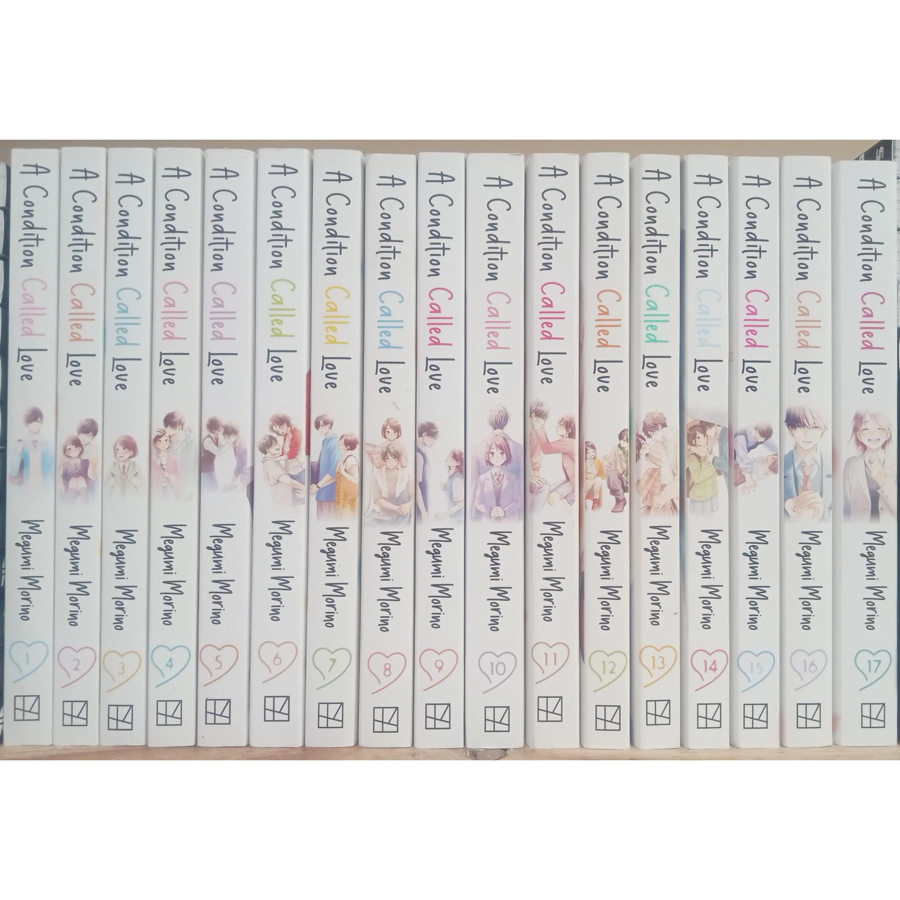 A Condition Called Love Vol. 1-17 Complete Manga Set English