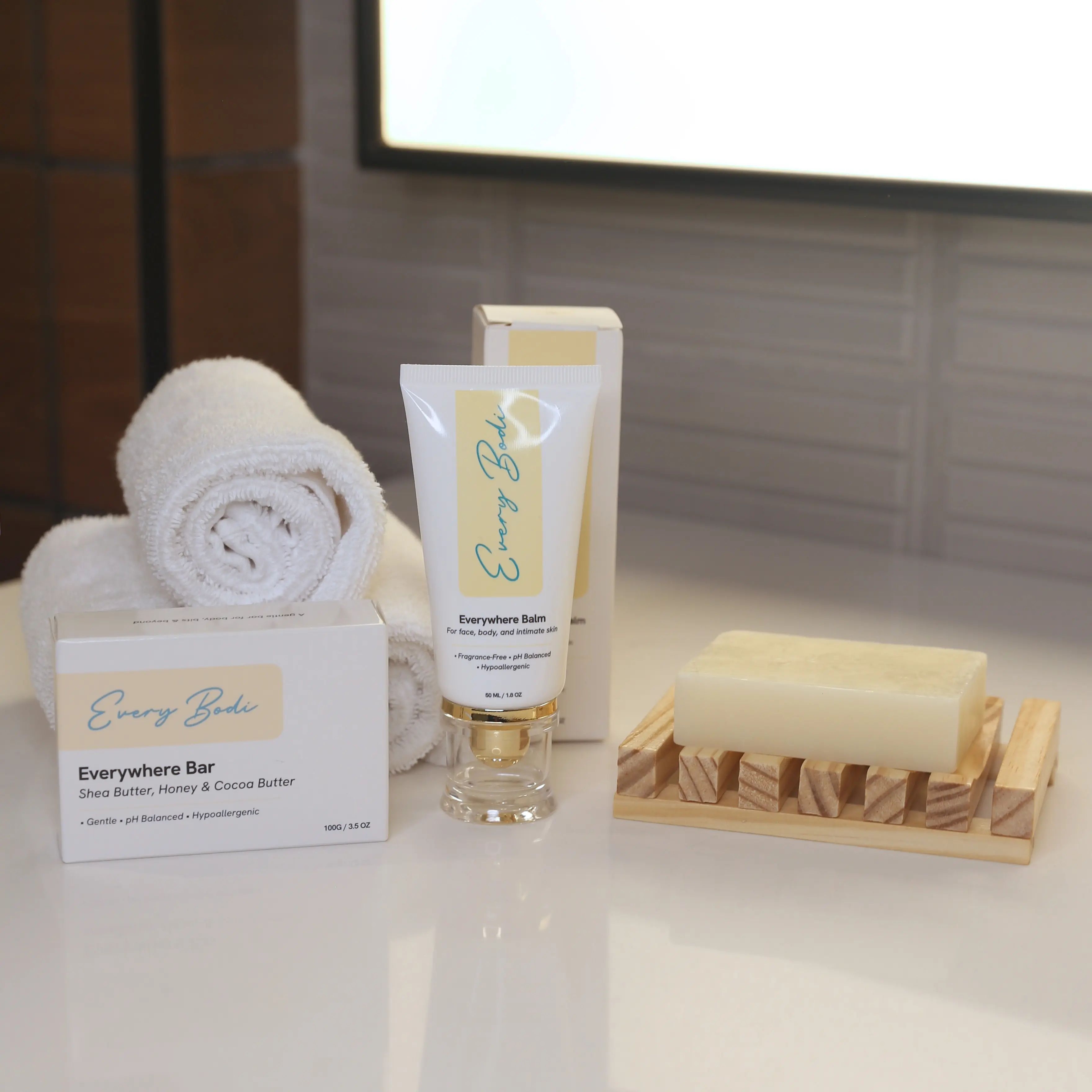 Every Bodi Eco-friendly Bamboo Soap Dish