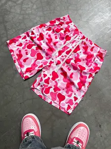 Men's Camouflage Shorts, Trendy Beach Vacation Wear, Casual Daily, Great Gift for Boyfriend or Husband