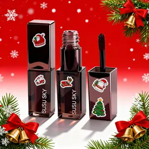 HERORANGE 7-Color Gothic Lipstick, Liquid Lipstick & Lip Gloss Set | Luxury Outer Tube, Transfer-Proof & Smudge-Resistant | Long-Wearing Velvety Air-Mousse Lip Tint | Creates Bold Party, Stage & Holiday Looks #GothicMakeup