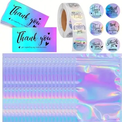 Decorably 24 Pack Glittery 6x4in Rose Gold Thank You | Ubuy - View #9