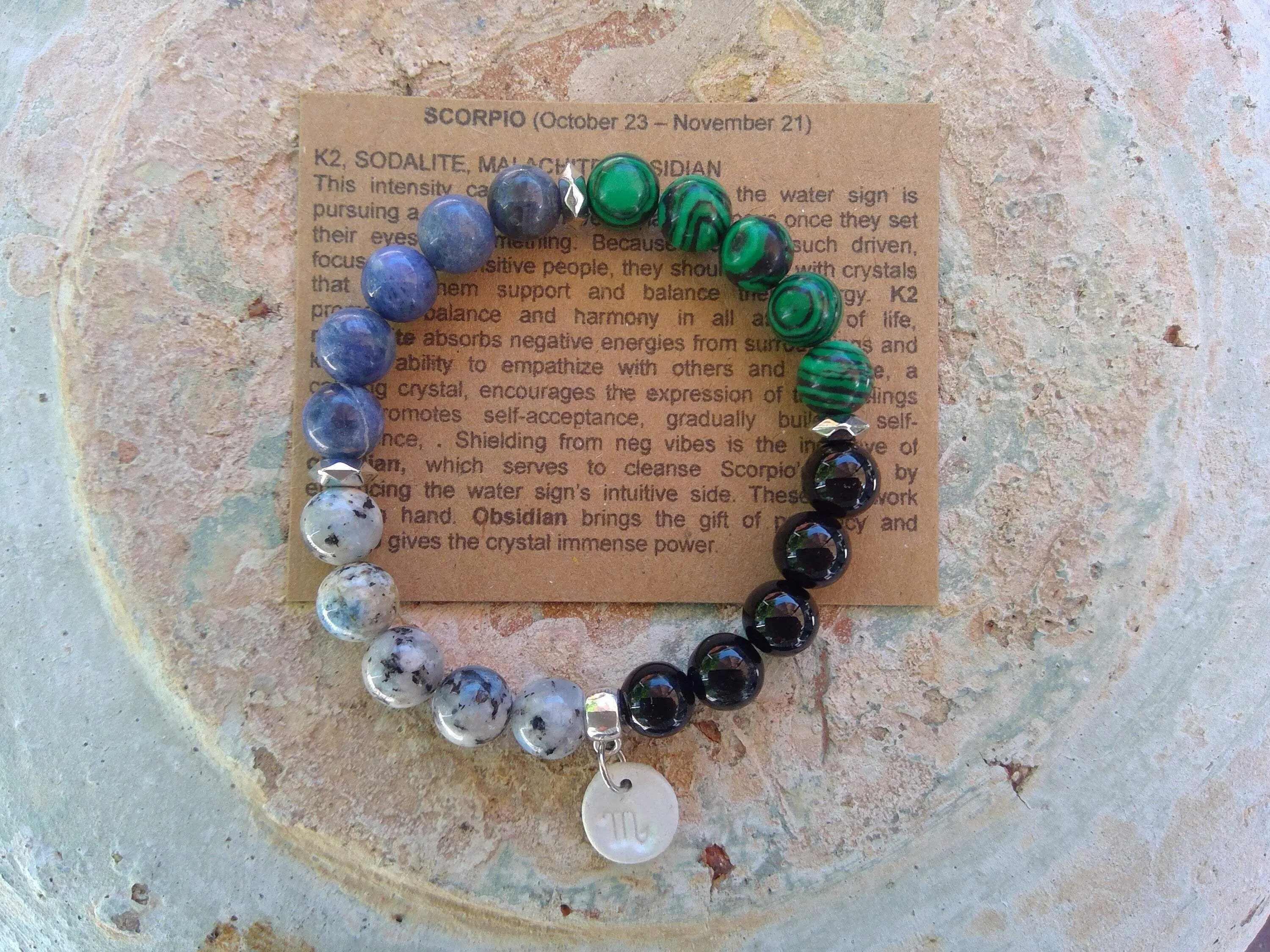 Scorpio Crystal Bracelet