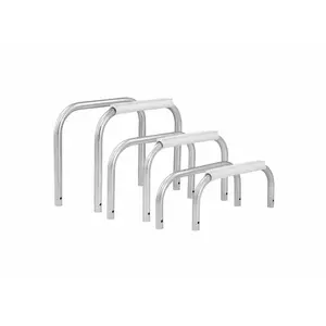 212 MAIN Sr Smith UF-24-103 Stainless Steel U-Frame Dive Stand - 24 in Aquatic Fitness Support with Sturdy U-Frame Legs