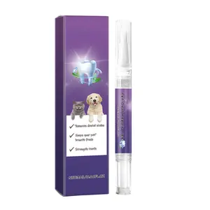 Twist-Up Pet Oral Repair Gel, Advanced Tartar & Plaque Remover for Dogs and Cats, Mild Waterless Oral Hygiene Gel, Home Grooming Supplies, 3ml