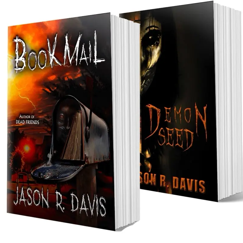 JD Demon Bundle  - 2 signed horror books by Jason R Davis Thriller Series