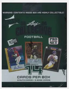 2024 Leaf Collective Football Jumbo Box