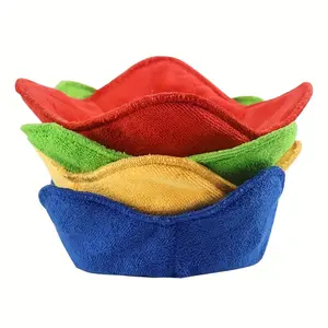 4 Heat-Resistant Microwave Bowl Mats, Non-Contact Food Safe, Durable Polyethylene Insulation, Practical Design, Kitchen Essentials