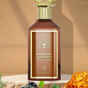 Amber Intense L Haya Extrait de Parfum 3.4oz Made in UAE