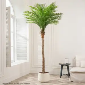 Lifelike Tall Artificial Palm Tree – 7/8/9 Feet for Home & Garden Décor | Realistic Fake Plants for Villas & Outdoor Spaces Artificial Plants Decorative