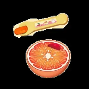 Food Feeding Fruit Pudding Set Feeding Simulation Role Play Watermelon Pudding Kiwi fruit Orange Play House Gift