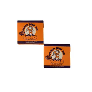 NOMS Peach Iced Tea 2 Pack Bundle - 100% Plant-Based Gum with nHA for Enamel Health No Aspartame 21 Pieces Per Pack Bold Flavor Supports Oral Care Natural