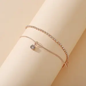 Ankle Bracelet sapphire ring sapphire stone  necklace