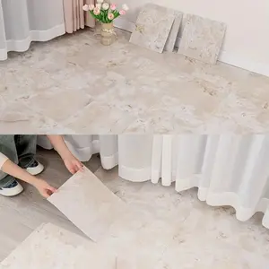 30cm*30cm Retro Wood Grain Self-adhesive Floor Tiles, PVC Flooring, Marble Flooring – Waterproof and Moisture-proof, Perfect for Kitchens, Living Roomshrooms, Hallways, Homes, and Dormitories