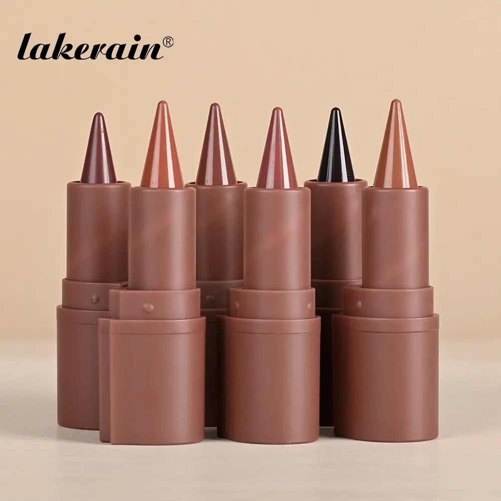 Long-lasting 2-in-1 Liquid Lip Liner & Lipstick, Waterproof & Smudge-Proof Silky Lip Tint, Matte & Velvety Smooth Lipstick, Easy Application, 6 Shades Optional, Lip Cosmetics, Lip Product