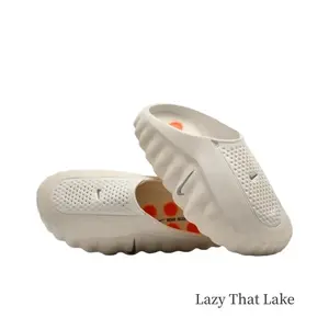 Mind 001 Basic Function Closed-Toe Slippers Unisex Beige Stylish Comfortable Non-slip Wear-resistant Versatile Sports and Casual Slippers